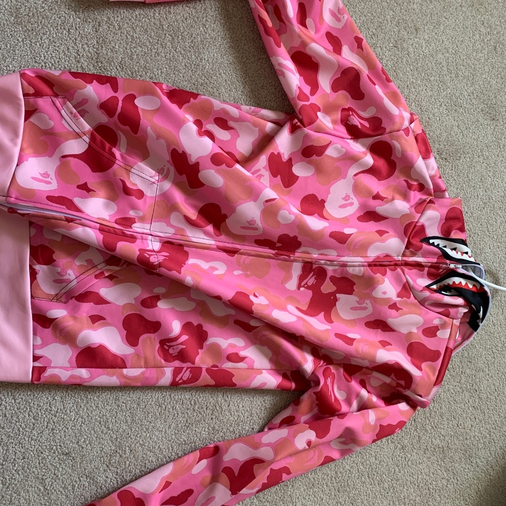 Fake bape zip up